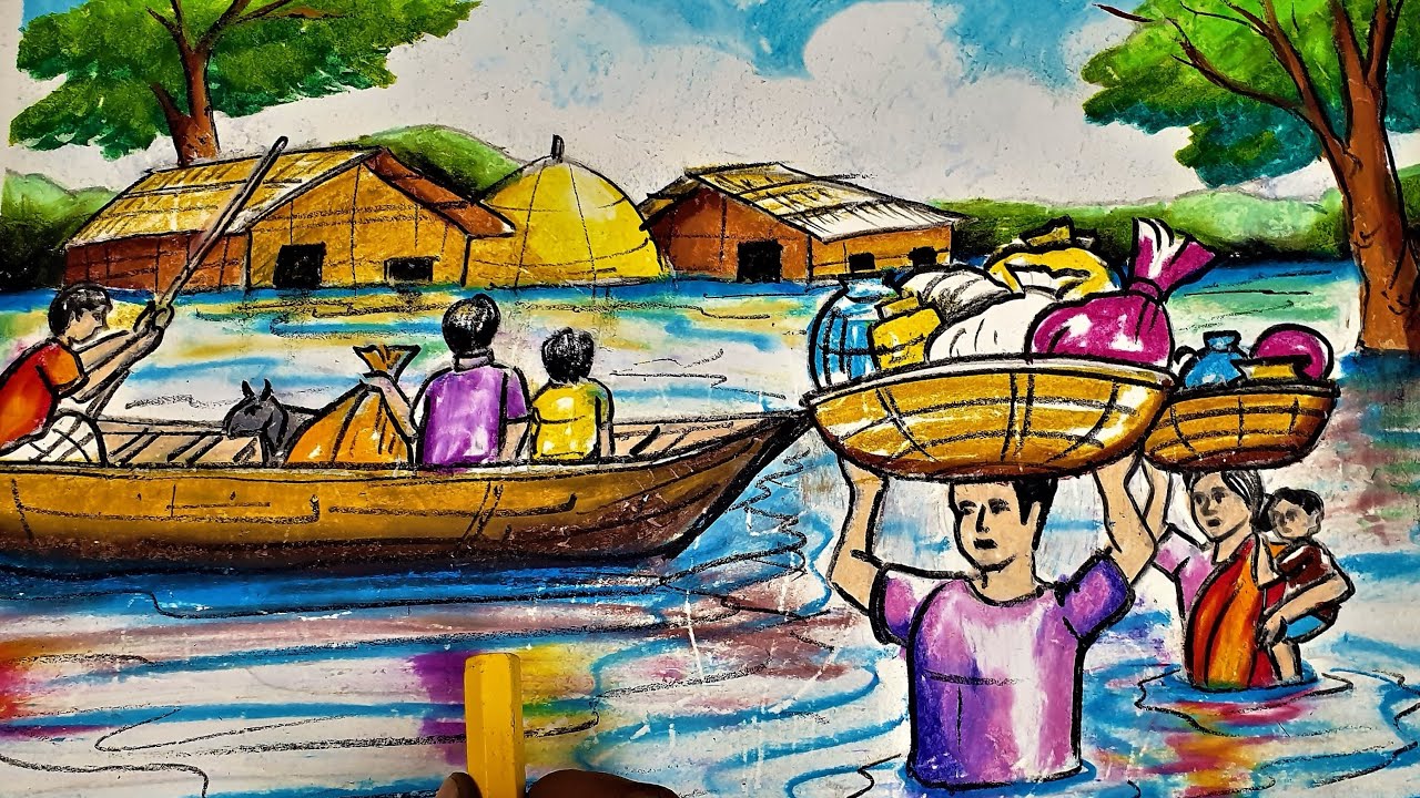 Because not enough seem to care, these artists are drawing attention to the Assam  flood | Condé Nast Traveller India