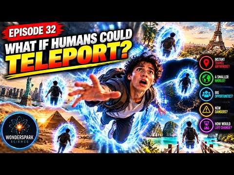 🌀 What if humans could teleport? @WonderSpark.Science