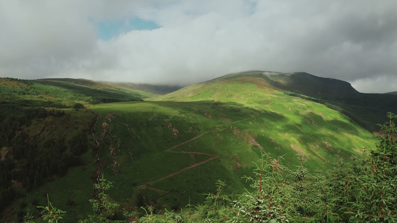 Free to use 4k drone footage | Wicklow Mountains , Ireland | Royalty-Free Footage