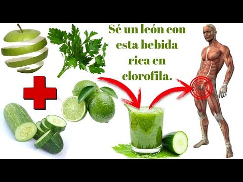Recupera tu juventud y sé un León con esta bebida rica en clorofila - Dobla tu energía.