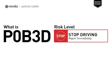 What is P0B3D Engine Code [Quick Guide]