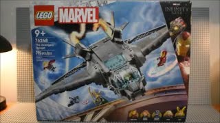 Lego  Marvel The Avengers QuinJet 2023 Edition Review 76248