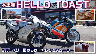 【#142】朝食を食べに「HELLO TOAST」へ!美味しそうなパンが沢山あってついつい買いすぎちゃいました!食後は「ブルーベリー園のらり・くらり」でブルーベリースムージーを!【NS-1&NSR】