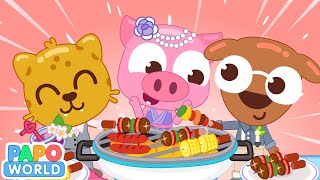 Find all diamonds in Papo Town Wedding Party and help Purple Pink get the best wedding dress ever. screenshot 5