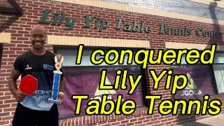I Won My “First” Table Tennis Trophy at Lily Yip Table Tennis Club - USATT Tournament