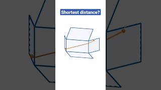 Spider Fly Puzzle with Surprising Solution #maths #problemsolving