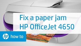 Hp Officejet 4650 Printers Paper Jam Error Hp Customer Support