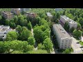 Новая Москва, г.Троицк 40-ой км, центр города с дрона, май 2021