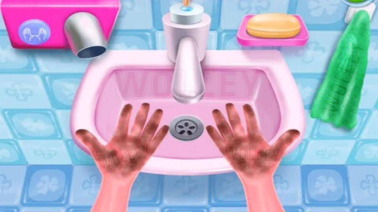 Best Games For Kids - Fun Kids Care Games - Bubble Party- Crazy Clean Baby Care Games Learn For Kids