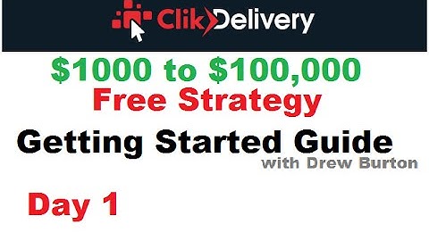 ClikDelivery strategy 2016 Day 1 Click Delivery review with Drew Burton