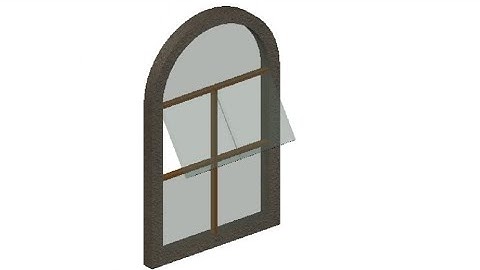 AUTOCAD 3D GLASS WINDOW WITH MATERIALS | AUTOCAD TUTORIALS