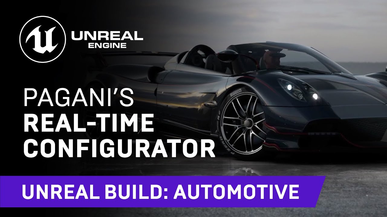 Pagani’s RealTime Configurator Unreal Build Automotive 2021 YouTube