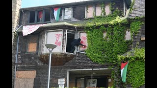 UC Berkeley protest squat, Hind's House, raided by 20 police departments