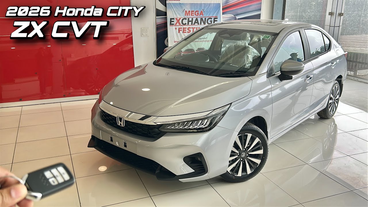2026 Honda City ZX CVT Price & Features❣️Honda City 2026 Top Model !!