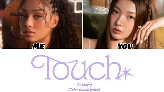 Touch - katseye {sing with me  | karaoke}