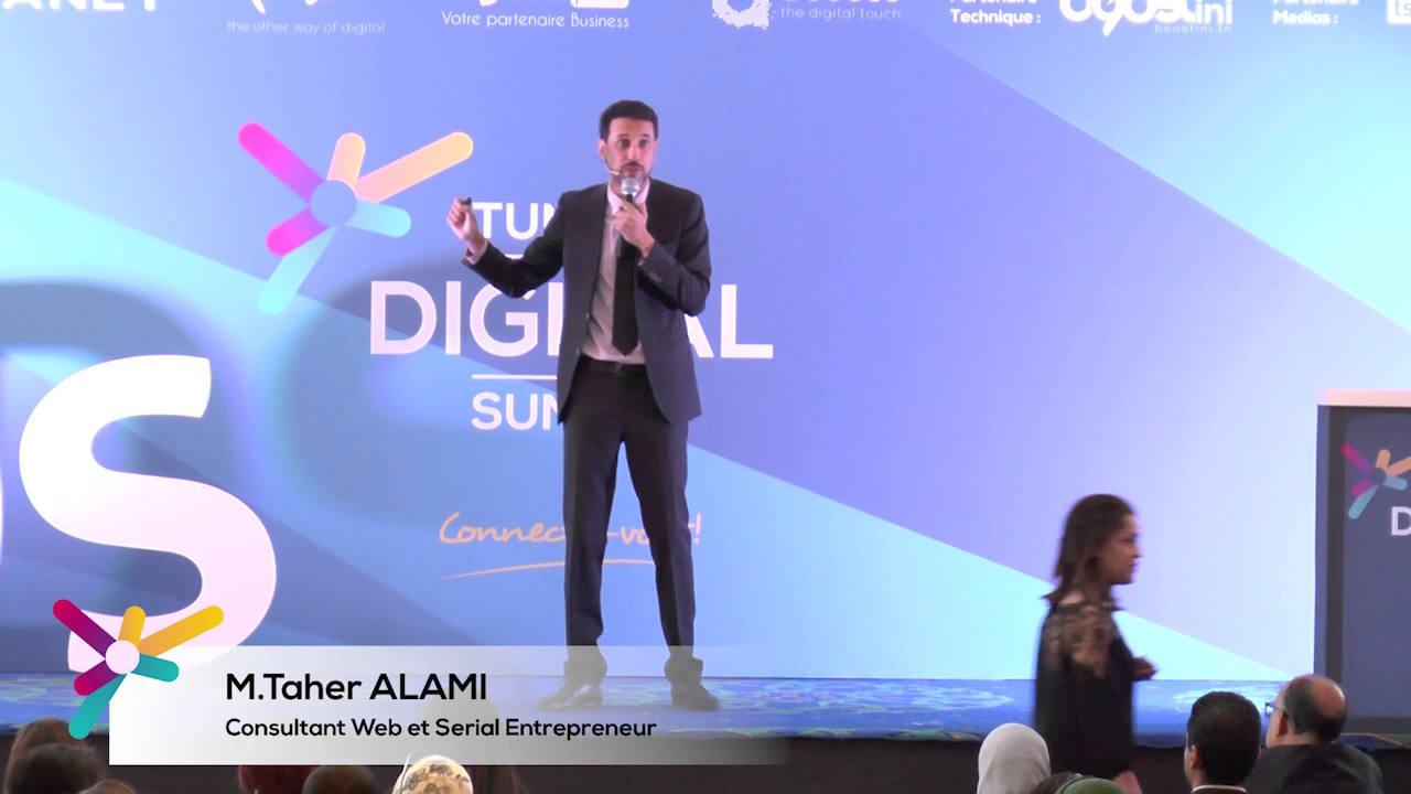 Stratégie web, Marketing digital et E-commerce avec Taher Alami au Tunisia Digital Summit