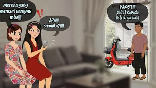 TERNYATA SUAMIKU YANG MENCURI UANG BONUSKU UNTUK IBUNYA! || DRAMA ANIMASI #animasi