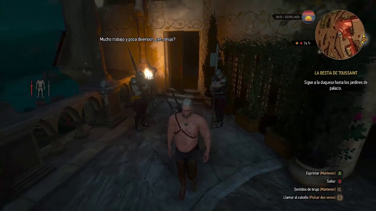 Fat Gerald Mod / Gerald gordo Mod [THE WITCHER 3 WILD HUNT] - YouTube