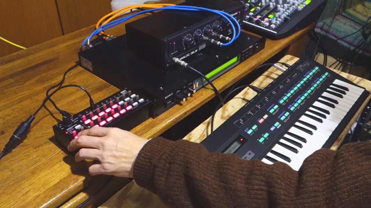 Yamaha DX100 Sound Variations with Maxon AD-100 Sony DPS-R7 Vol.2