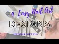 4 Easy Nail Designs