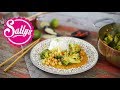 Thai Curry mit Kichererbsen und Reis / schnelles Mittagessen / Sallys Welt