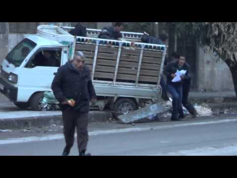 حلب بستان القصر 23 12 2012