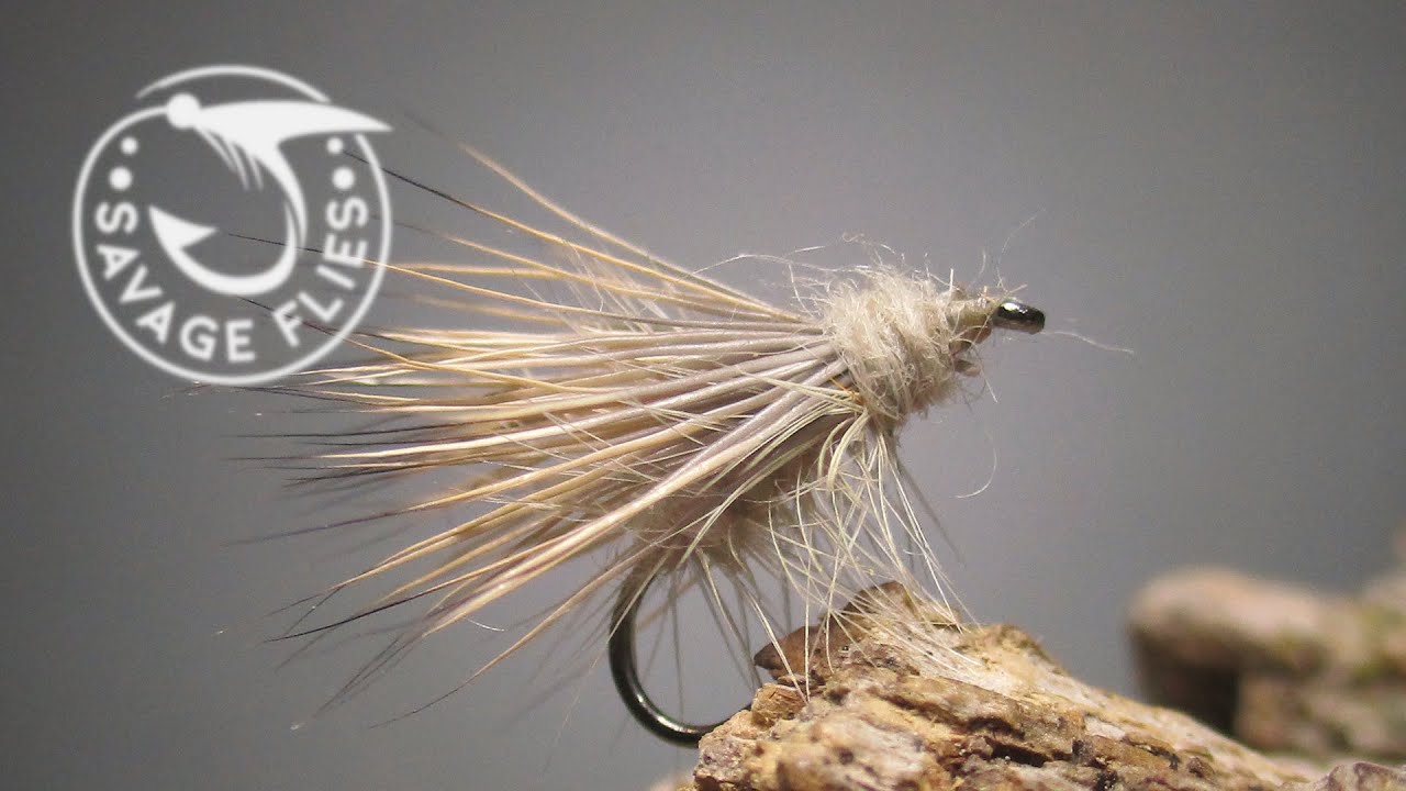 Tying a year-round Deer Hair Caddis pattern 