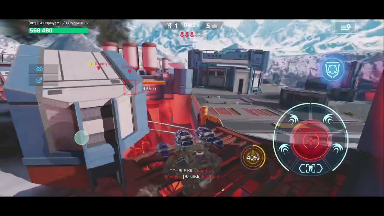 War Robots FFA Gameplay - Curie, Erebus, Ochokochi and Devourer Gameplay