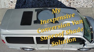Finding an Inexpensive Sunroof shade solution for my Explorer Conversion Van by Adventures with Angus 888 views 1 year ago 5 minutes, 49 seconds