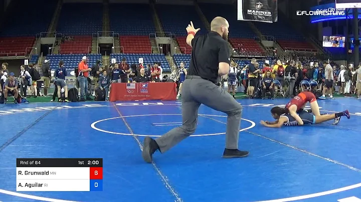 106 Lbs Rnd Of 64 Rian Grunwald Minnesota Vs Amber...