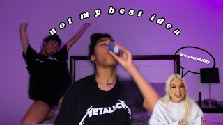 taking a shot every time tana mongeau says accountability\/ apology reaction