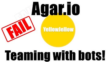 Agar.io - Teaming With Bots - 3.6k - Fail Video! :(