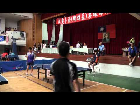 99秋蝴蝶杯男乙蔡維剛VS麗山沈統軒(第一局)