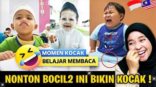 REAKSI 🇲🇾 : Video lucu bikin ngakak!😂 Kompilasi Bocil Belajar Baca Paling Kocak