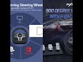 New. Gaming Steering Wheel PXN V9 Volante PC Gamin
