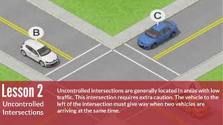 Module 5  Lesson 2  Uncontrolled Intersections 1080p 231110 1