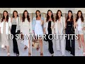 10 SIMPLE CLASSIC SUMMER OUTFITS - BUMP FRIENDLY!