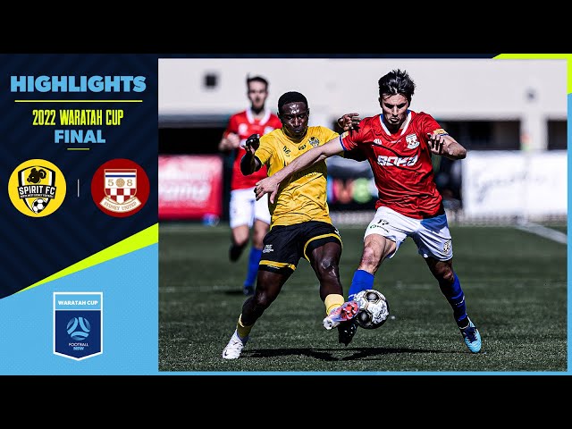 Football NSW Waratah Cup Final 2022– NWS Spirit FC v Sydney United 58