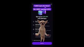 If your USDC isn’t earning up to 4.9% APY… what is it even doing?