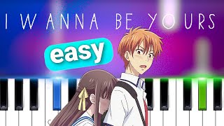 Arctic Monkeys - I Wanna Be Yours |  EASY PIANO TUTORIAL