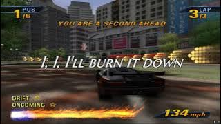 Burnout OST 3 - This Fire - Franz Ferdinand con letra (with lyrics)