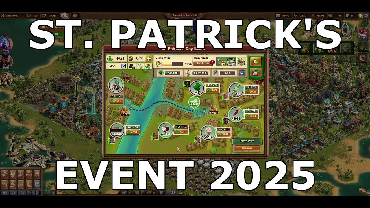 Forge of Empires: St. Patrick's Day Event 2025 - YouTube