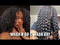 WASH N GO & WASH DAY ROUTINE ON NATURAL HAIR COMPILATION | BeautyExclusive