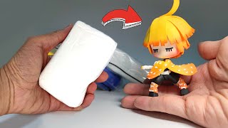 Agatsuma Zenitsu, A Cute Versiondemon Slayerweijia Anime Clay Station