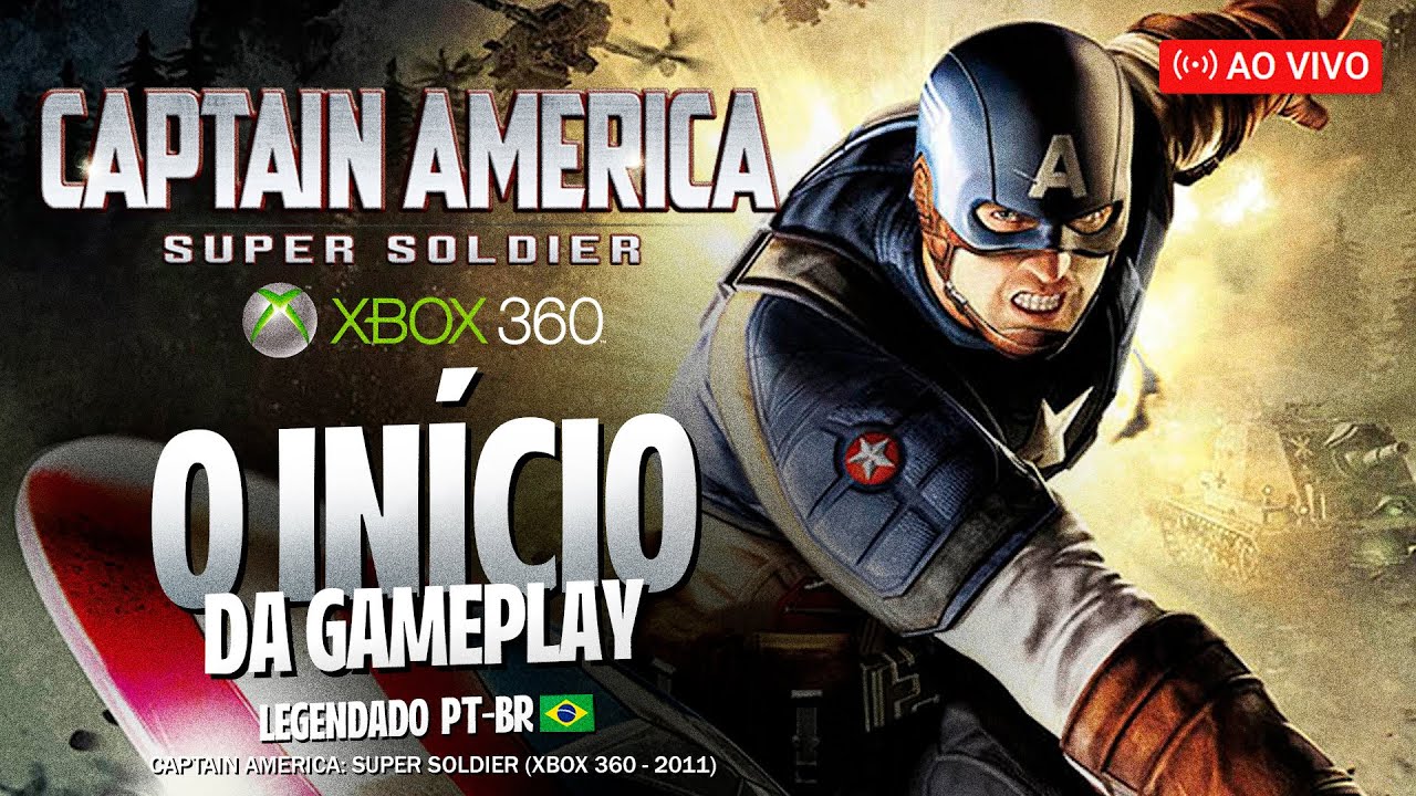 Captain America: Super Soldier #01 | O Início da Gameplay - Xbox 360