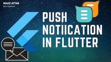 Firebase and push notification in flutter, flutter video tutorial in English, part 40