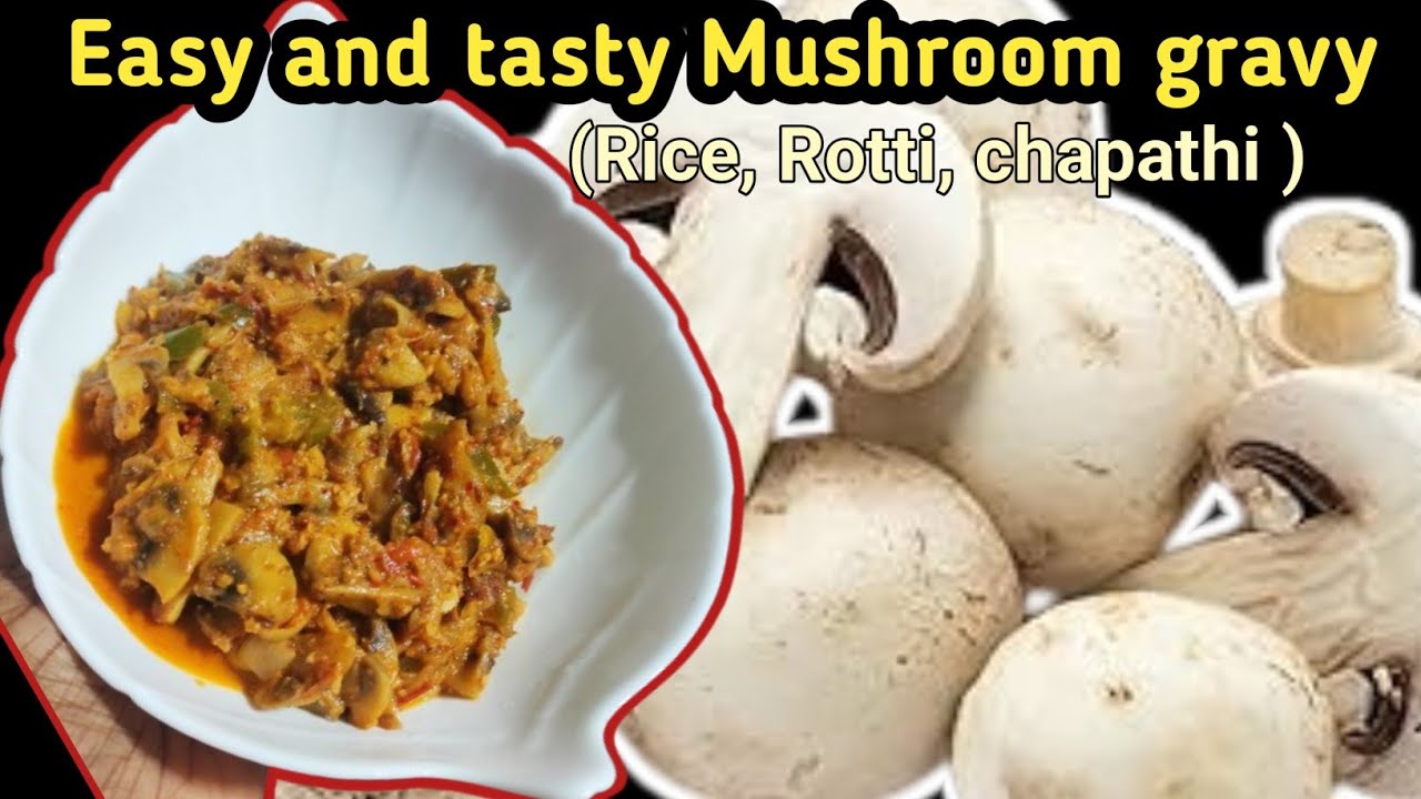 Quick mushroom gravy||easy recipe ||kannada cooking ||kundapur spl||kannada vlogs