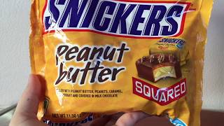 SNICKERS Peanut Butter Squared Fun Size Chocolate Candy Bars! | No. #131