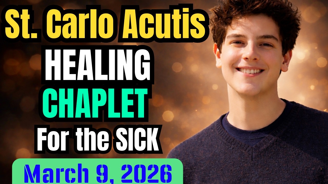 Don’t Ignore This Prayer Today - St Carlo Acutis HEALING Chaplet 🙏 The Most Powerful Healing Prayer