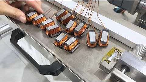 Automatic BLDC linear stator winding machine | 3 needles coil winding